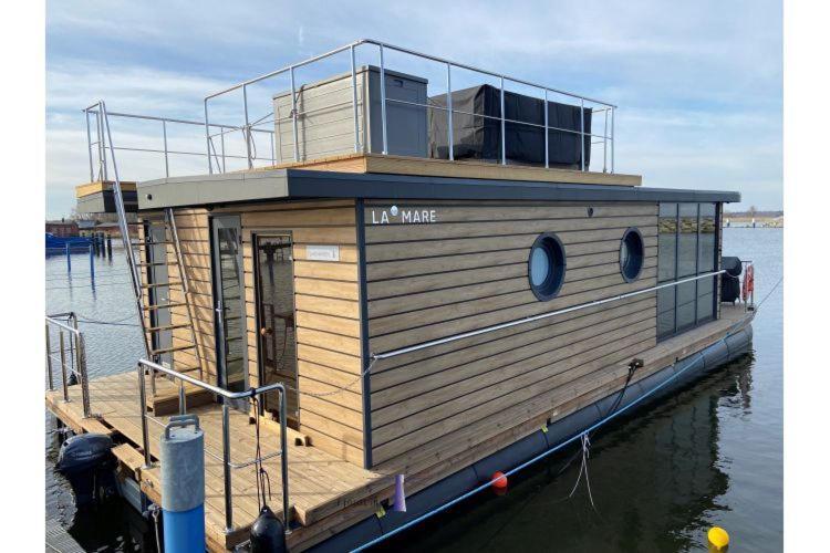 Hausboot Fjord Haven Mit Biosauna In Барт Екстер'єр фото